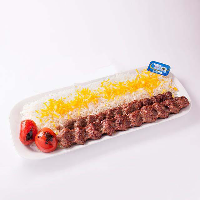 چلو کباب کوبیده